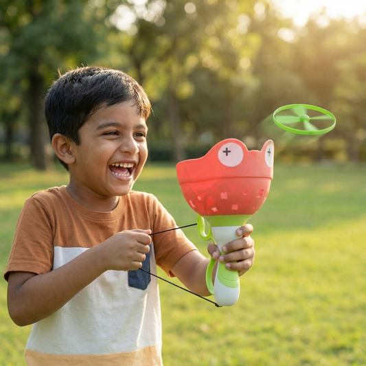 Flight Propeller Toy with String Launcher