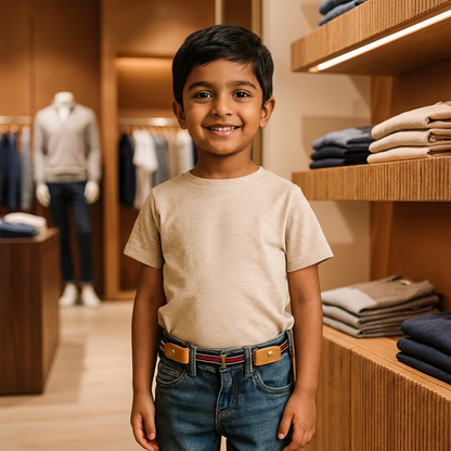 Comfortable Elastic Children's Belts - Suitable for All Ages