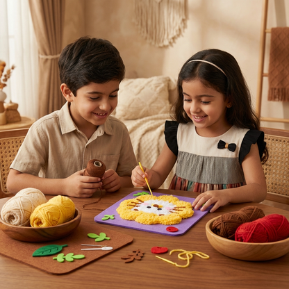 DIY Embroidery Doll Kit