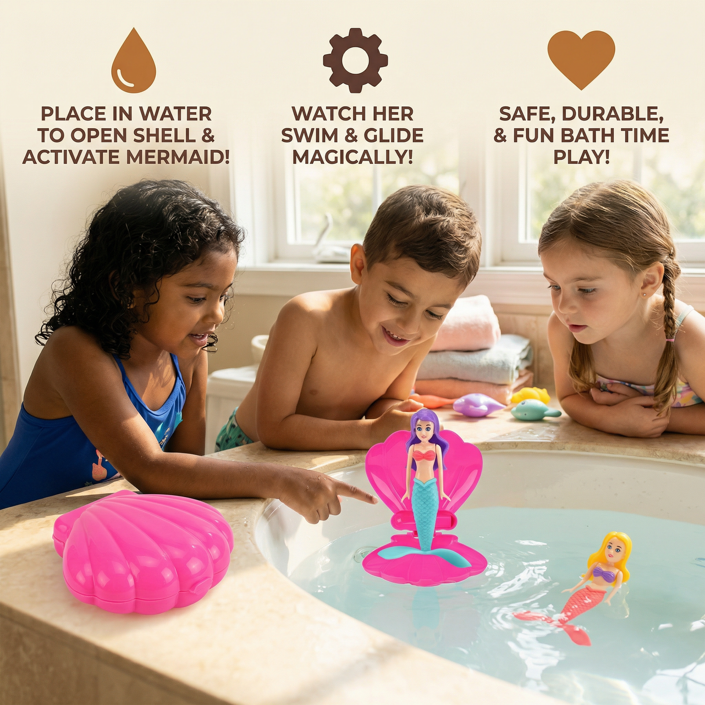 Magical Mermaid Water Toy