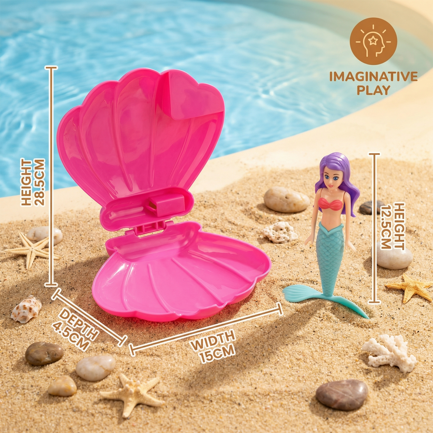 Magical Mermaid Water Toy