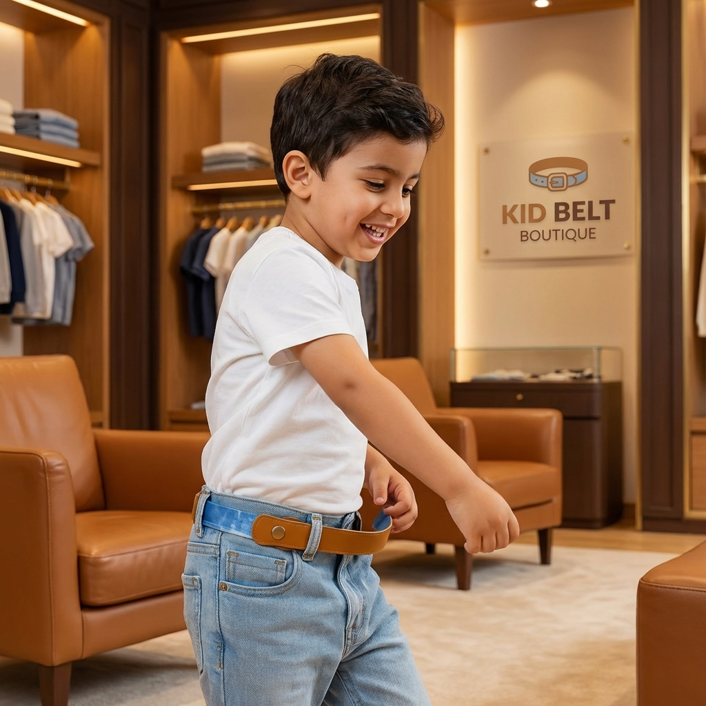 Comfortable Elastic Children's Belts - Suitable for All Ages