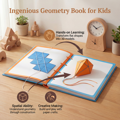 Brilliant Geometry Learning Book for Children