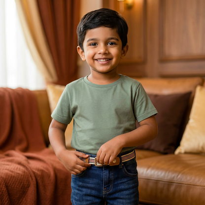 Comfortable Elastic Children's Belts - Suitable for All Ages
