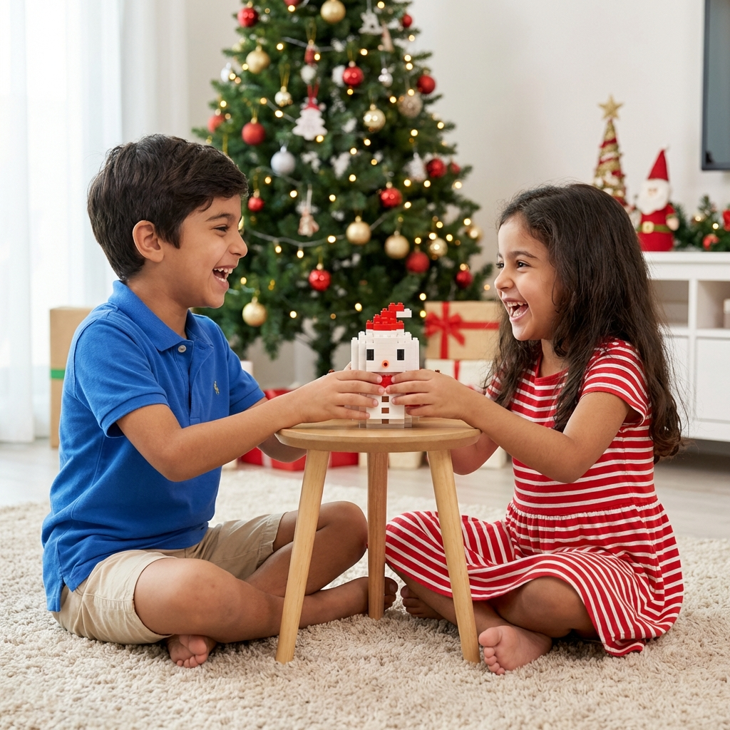 Creative Building Block Christmas Figures – Fun for the Whole Family