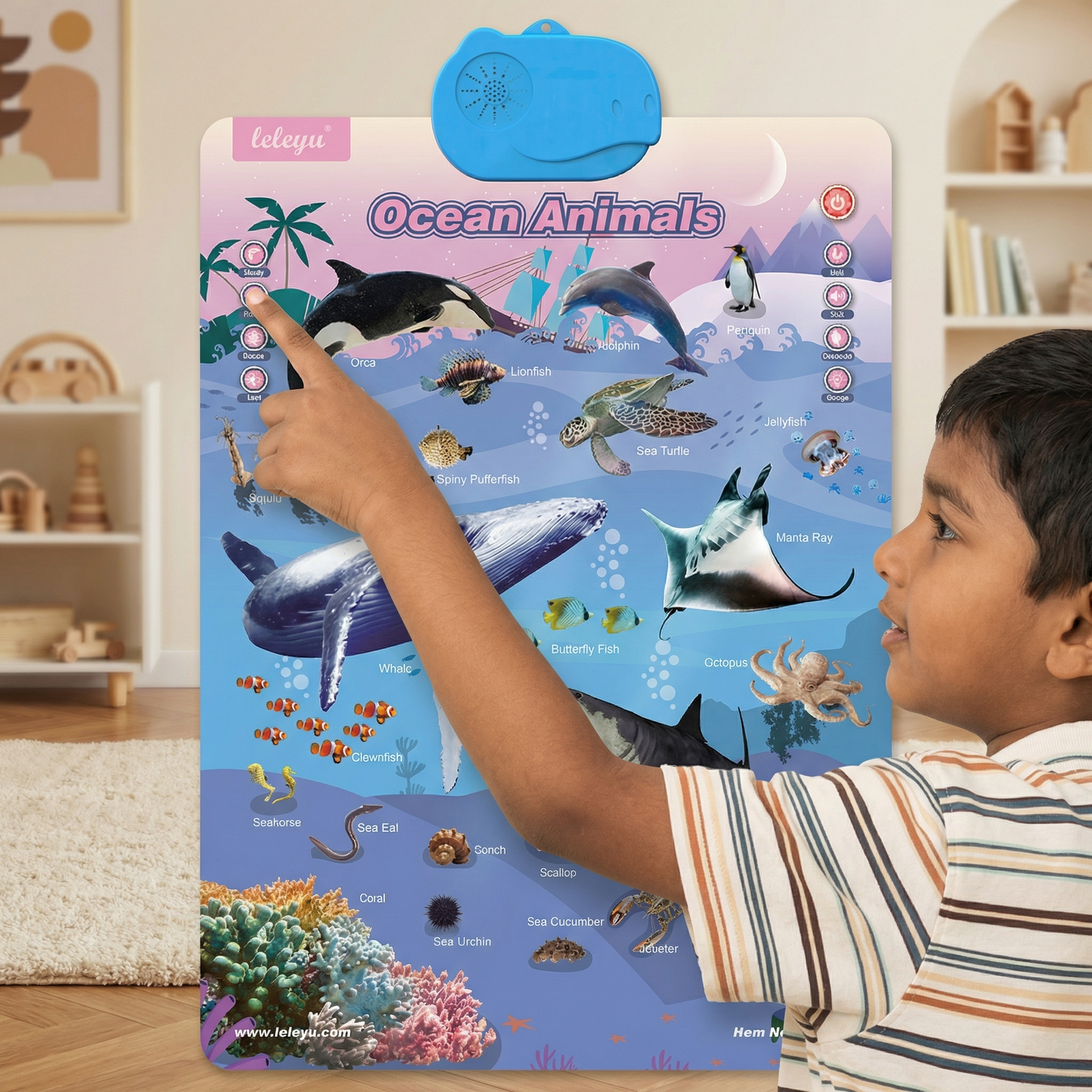 Talking English Learning Board for Kids