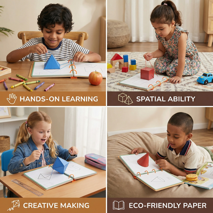 Brilliant Geometry Learning Book for Children