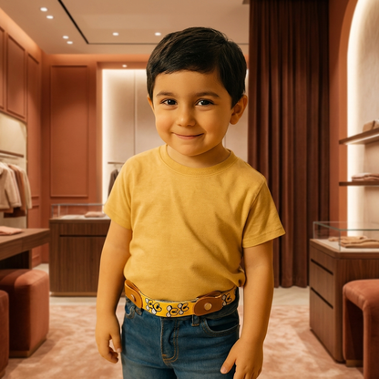 Comfortable Elastic Children's Belts - Suitable for All Ages