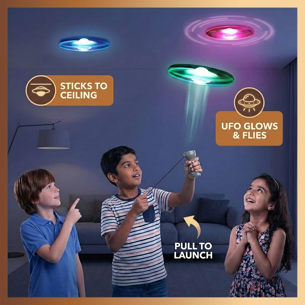 Genius Ceiling UFO Toy