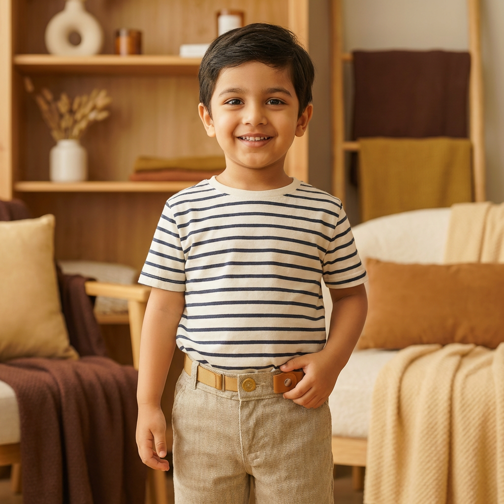 Comfortable Elastic Children's Belts - Suitable for All Ages