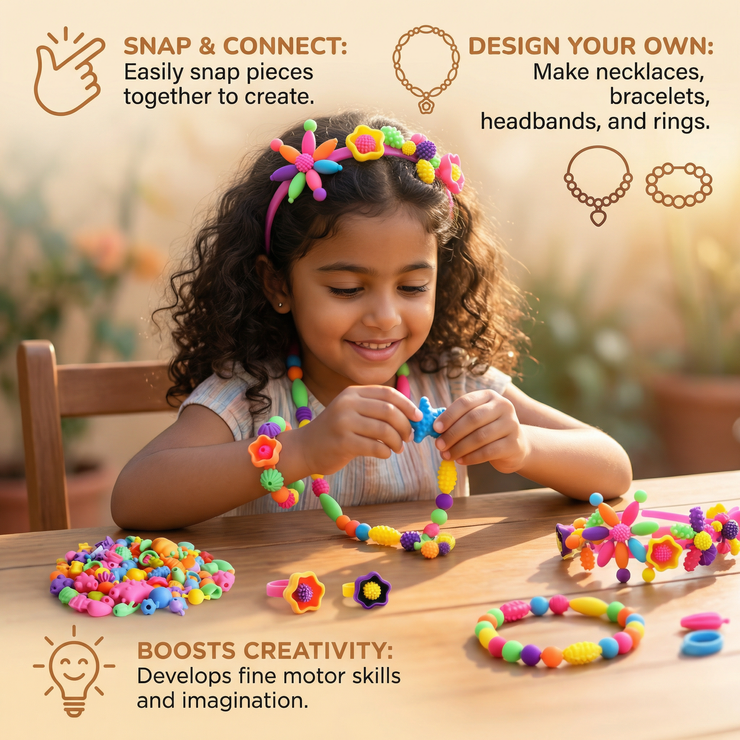 Jewelry Game Pieces for Children