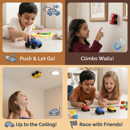 Magnetic Wall Climbing Cars