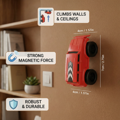 Magnetic Wall Climbing Cars
