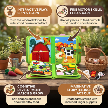 Educational Montessori Farm Storybook
