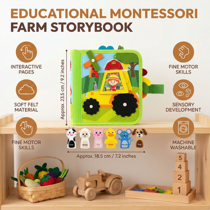 Educational Montessori Farm Storybook