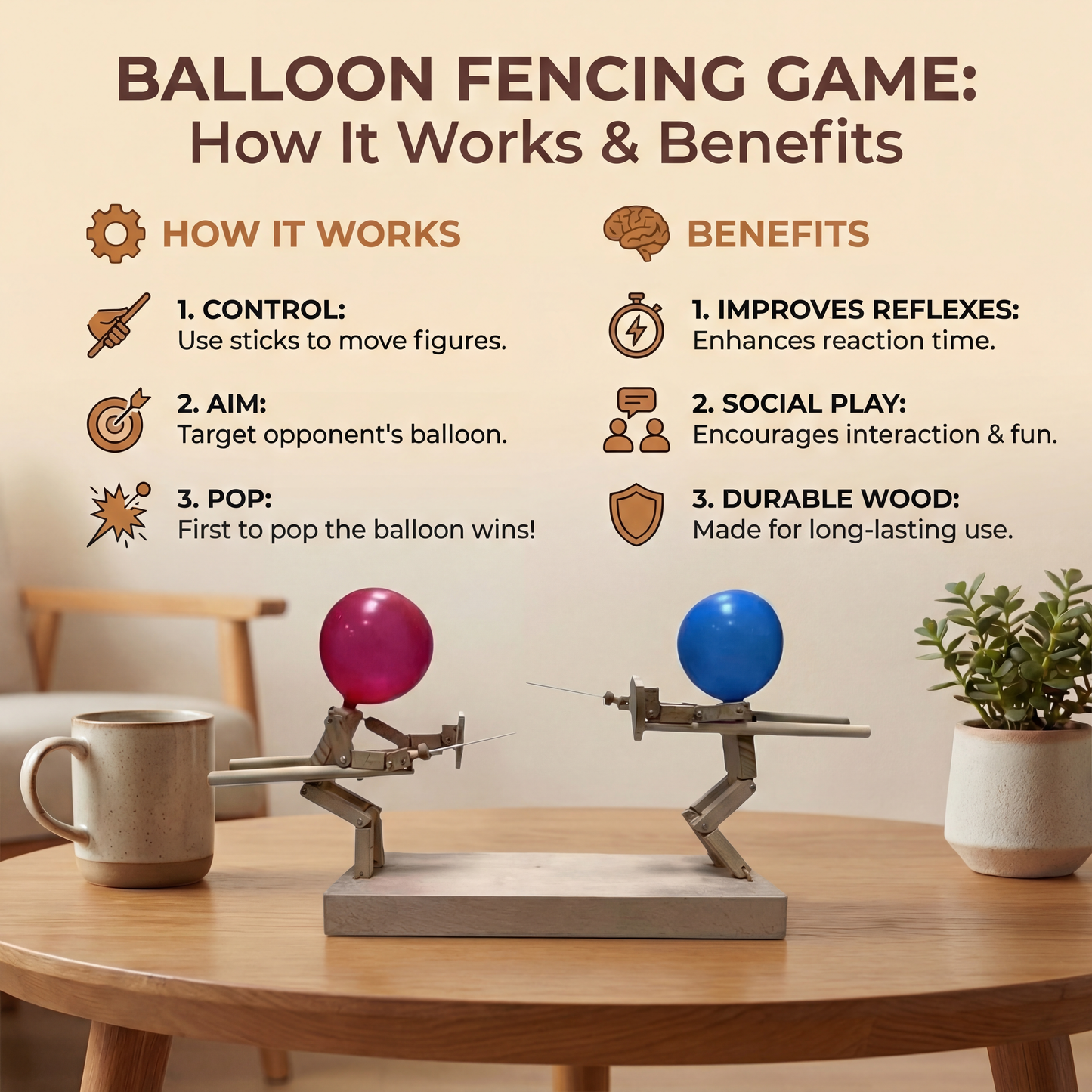 Balloon Fencing Game
