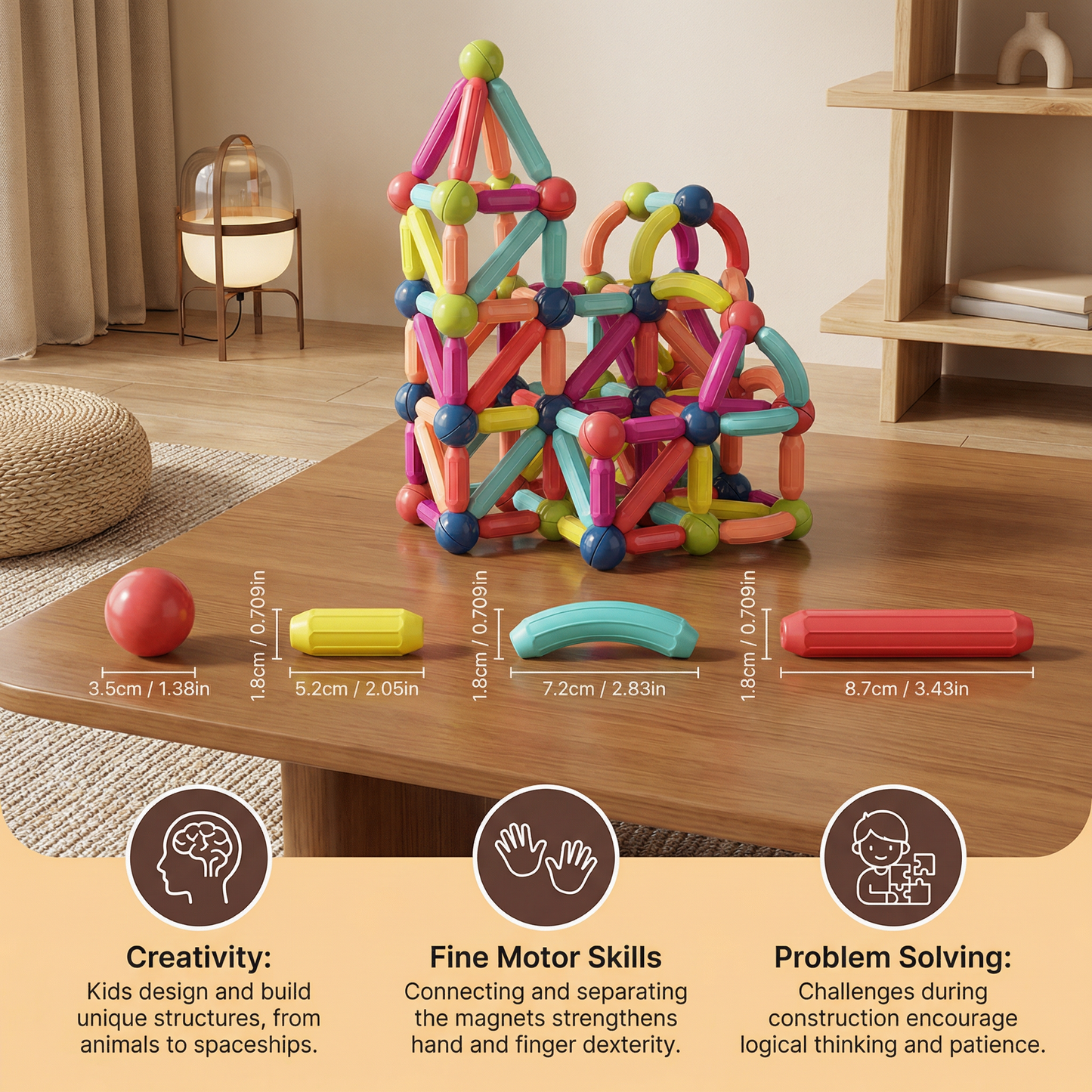 Magnetic Building Blocks