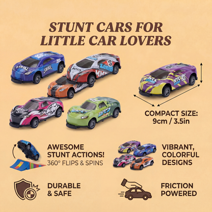 Stunt Cars for Little Car Lovers