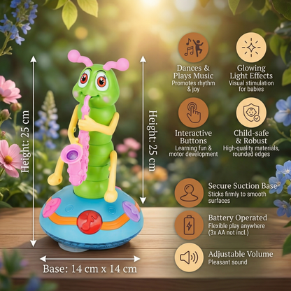 Dancing Saxophone Caterpillar Children’s Toy