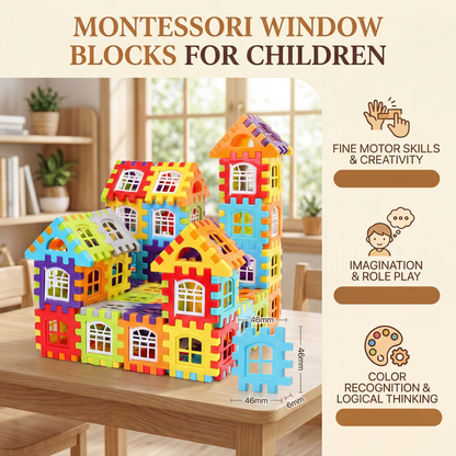 Montessori Window Blocks for Children