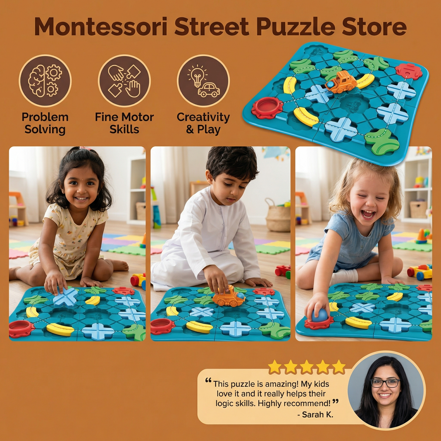Montessori Street Puzzle