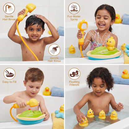 Duck Fountain Bath Toy with Shower Head