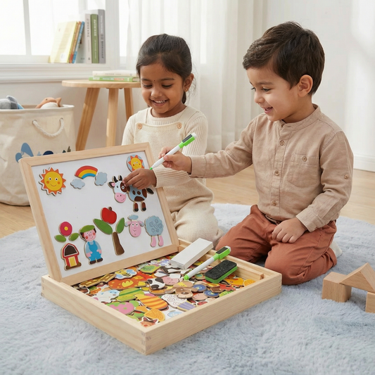 2-in-1 Montessori drawing board