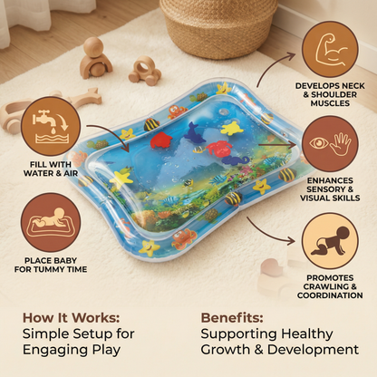 Water Mat – Tummy Time for Babies