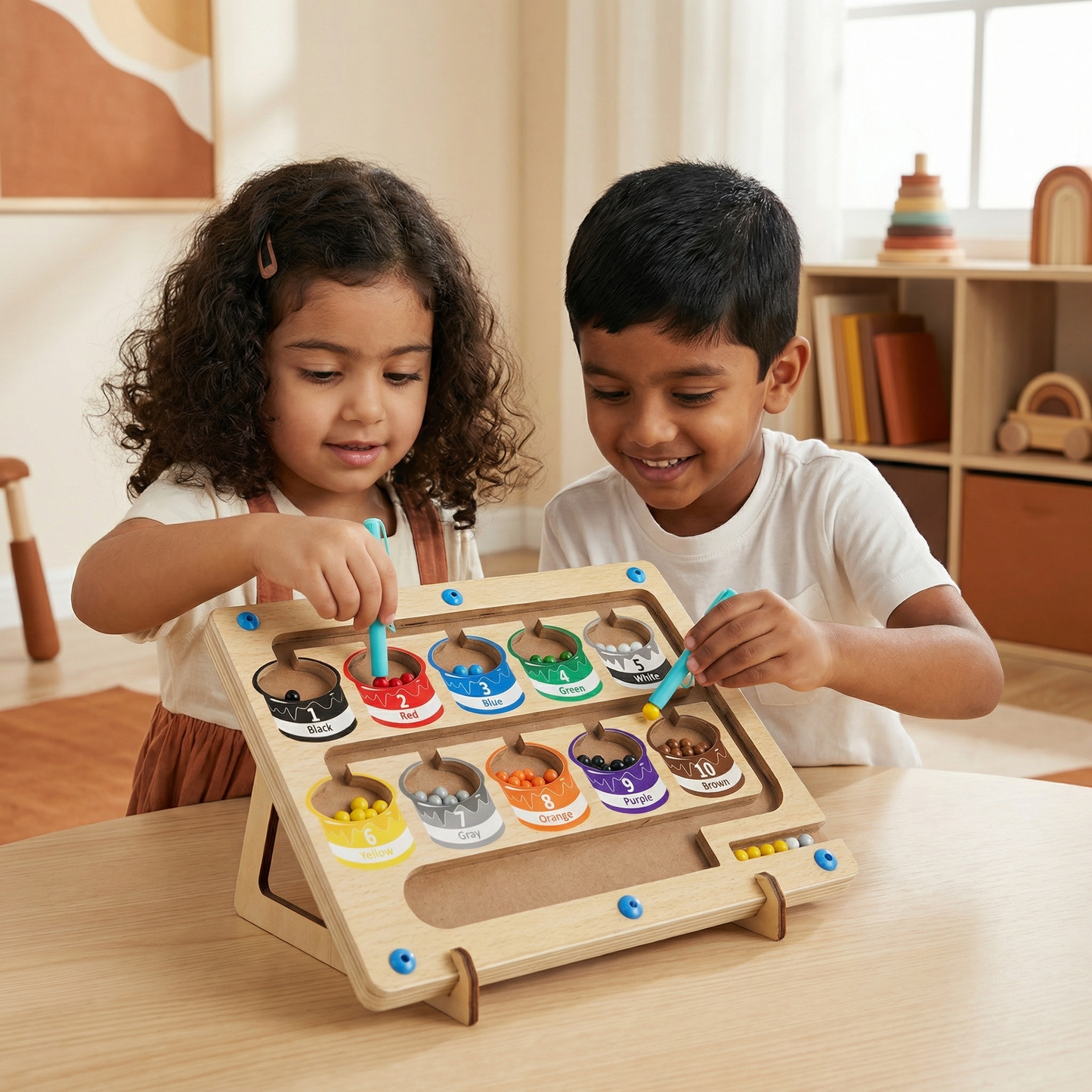 Montessori Magnetic Maze