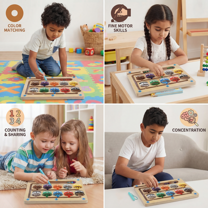 Montessori Magnetic Maze