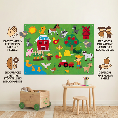 Montessori Felt Worlds