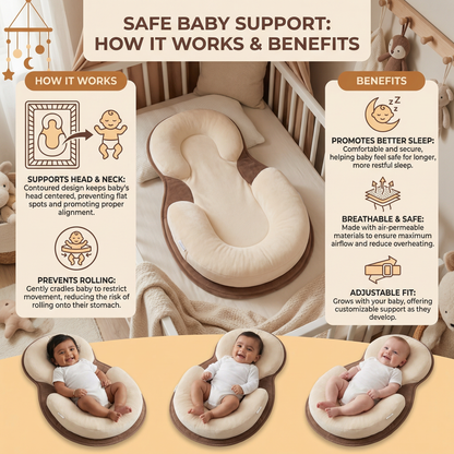 Safe Baby Support Pillow