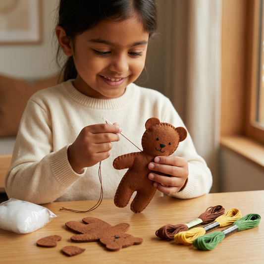 Safe Felt Animal Sewing Kit