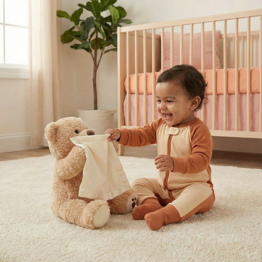 Peek-a-boo Teddy Bear – Interactive Plush Toy