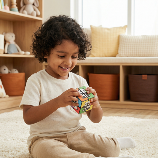 Magic Folding Cube Children's Toy