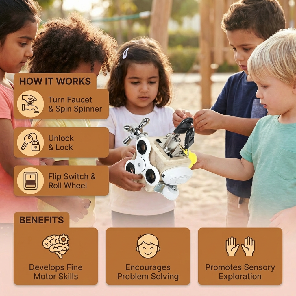 Montessori Play & Learn Cube