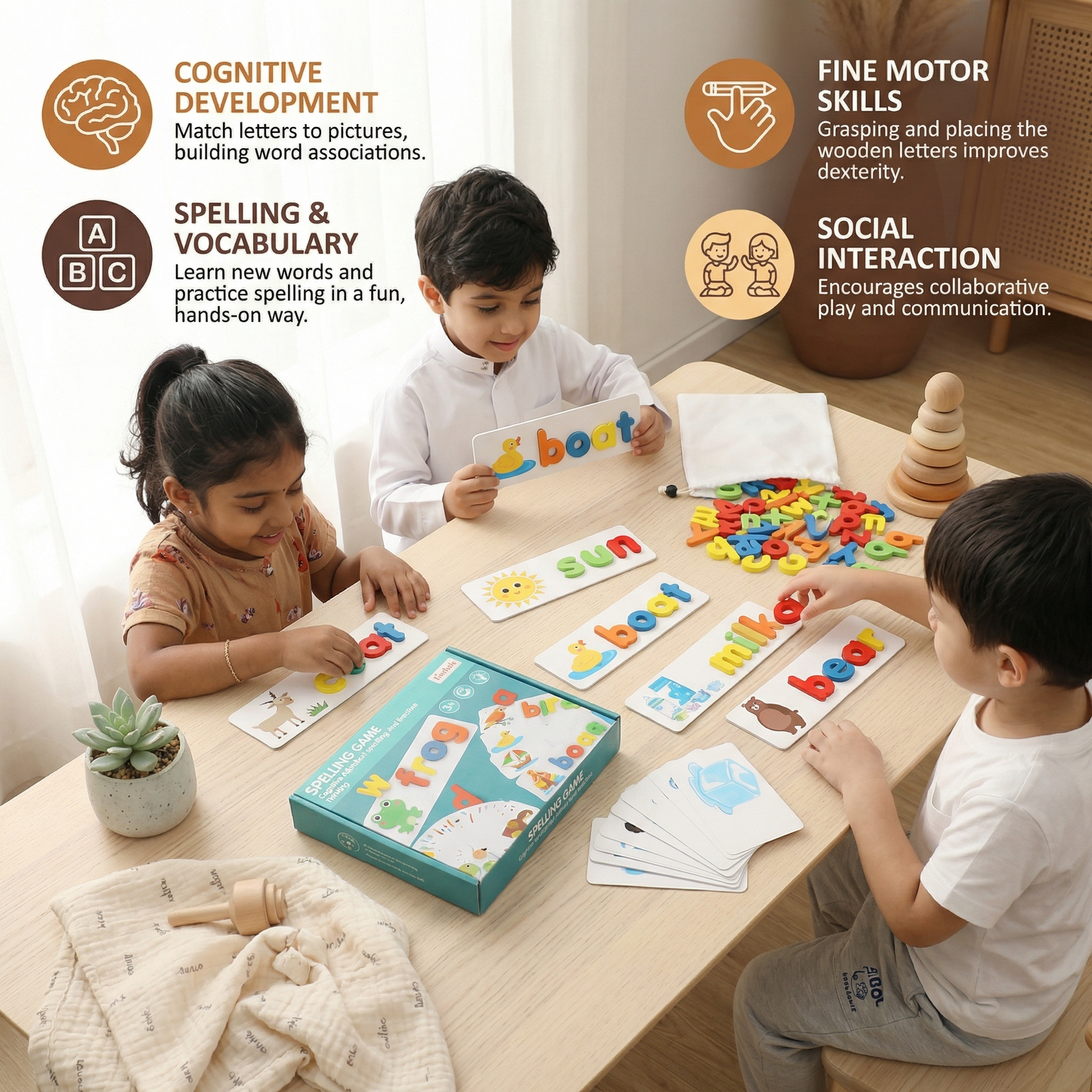 Montessori Spelling Game