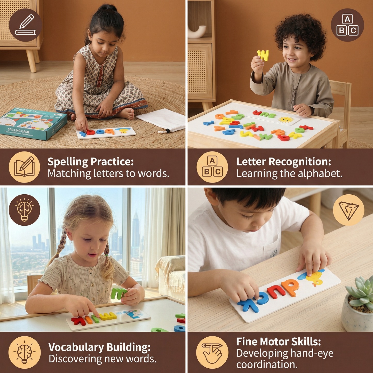 Montessori Spelling Game
