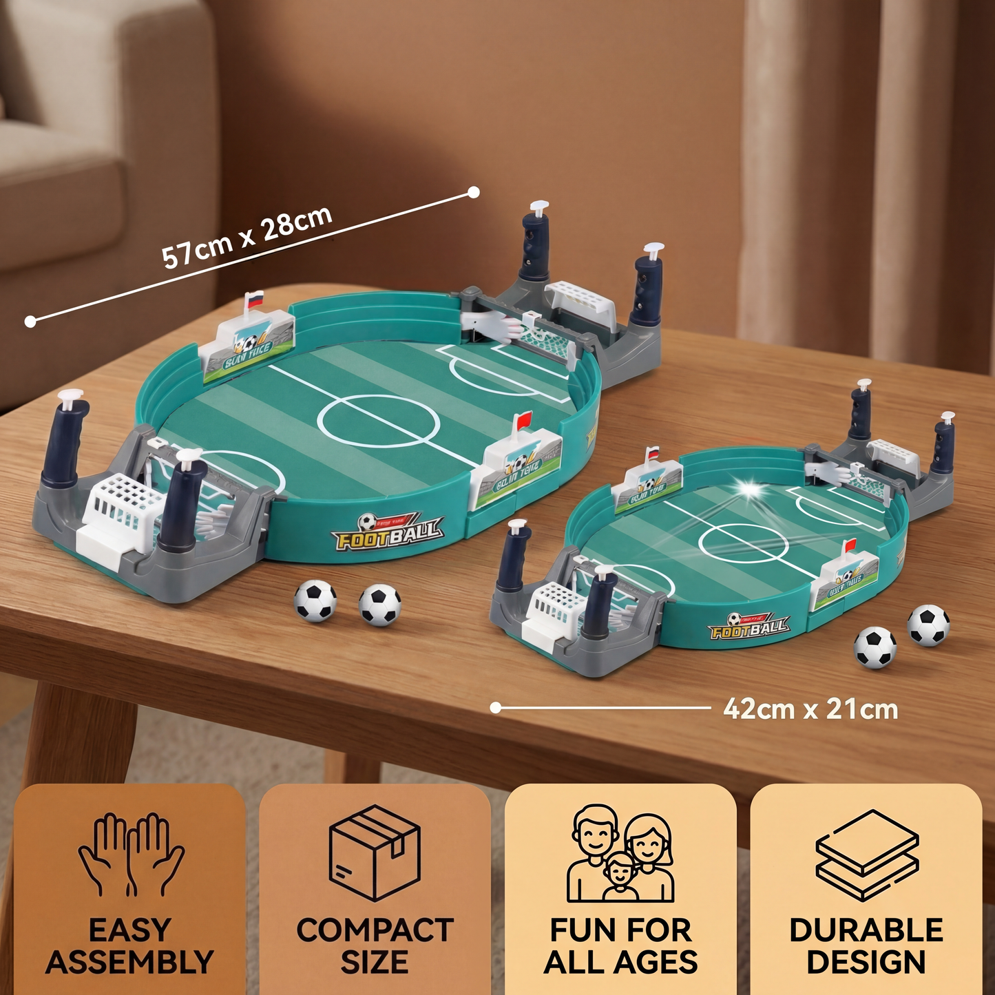 Mini Table Football Set