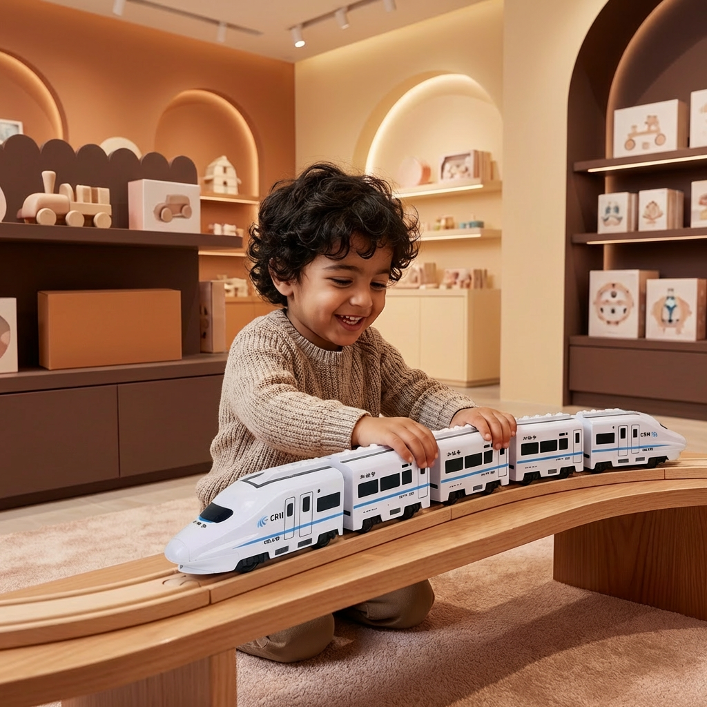 Clever Chain Train Kids Toy