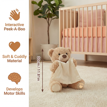 Peek-a-boo Teddy Bear – Interactive Plush Toy