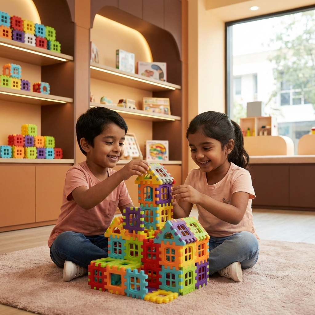 Montessori Window Blocks for Children