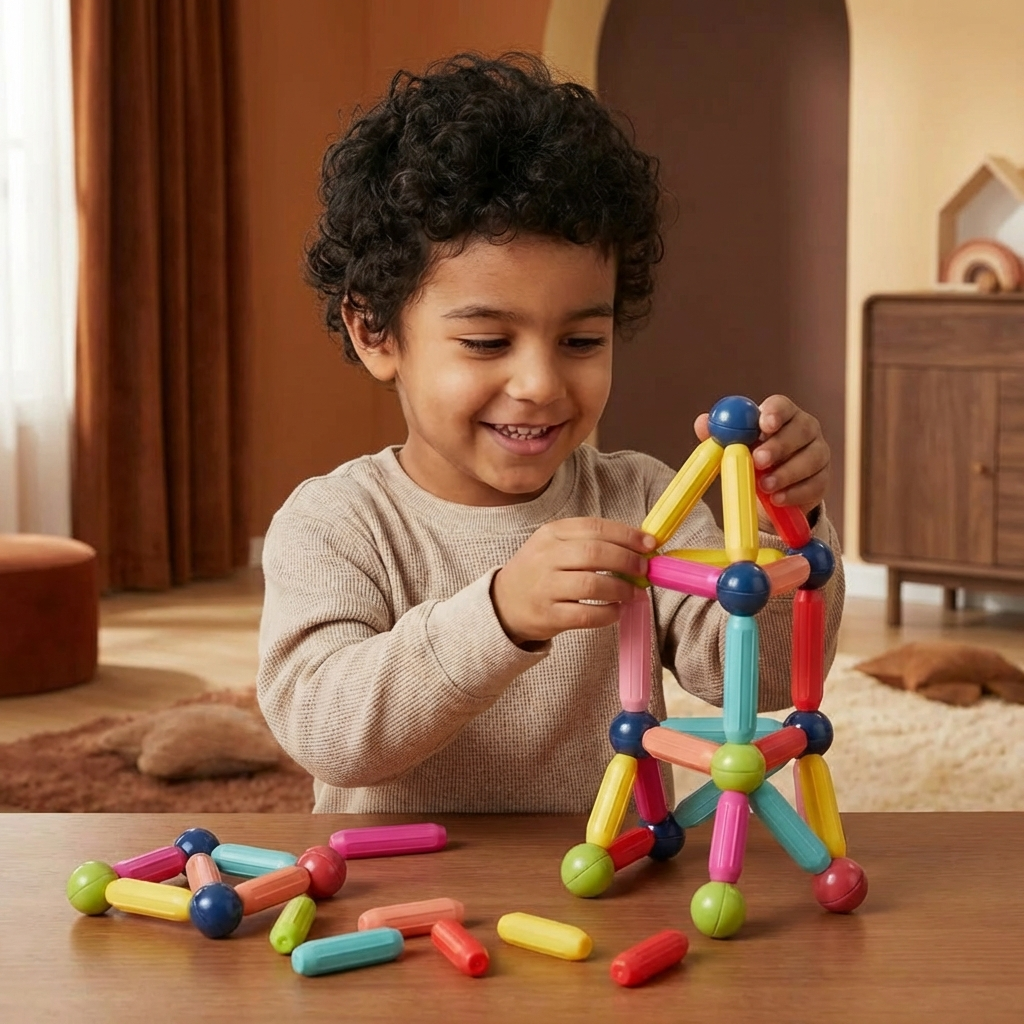 Magnetic Building Blocks