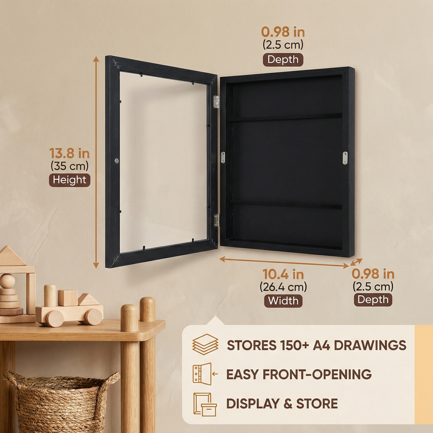 Picture Frame – For Up to 150 Drawings