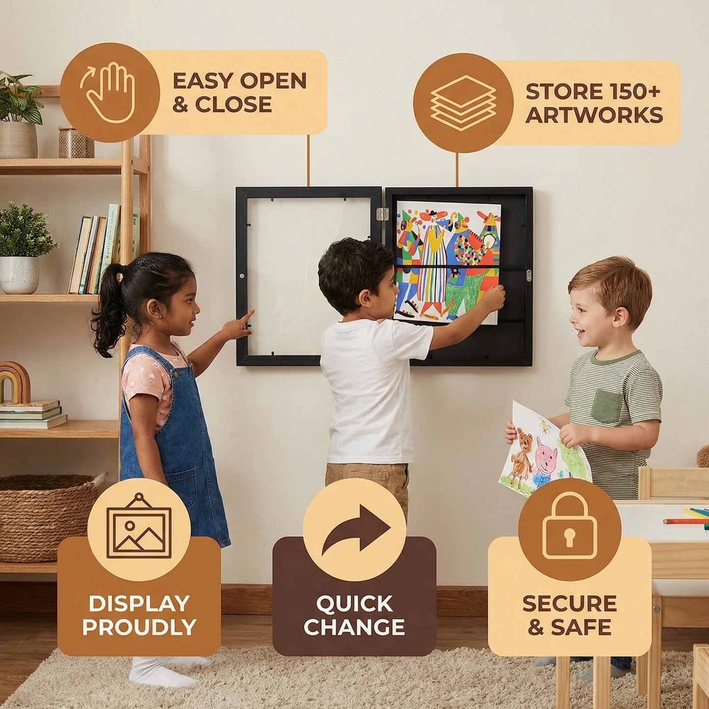 Picture Frame – For Up to 150 Drawings
