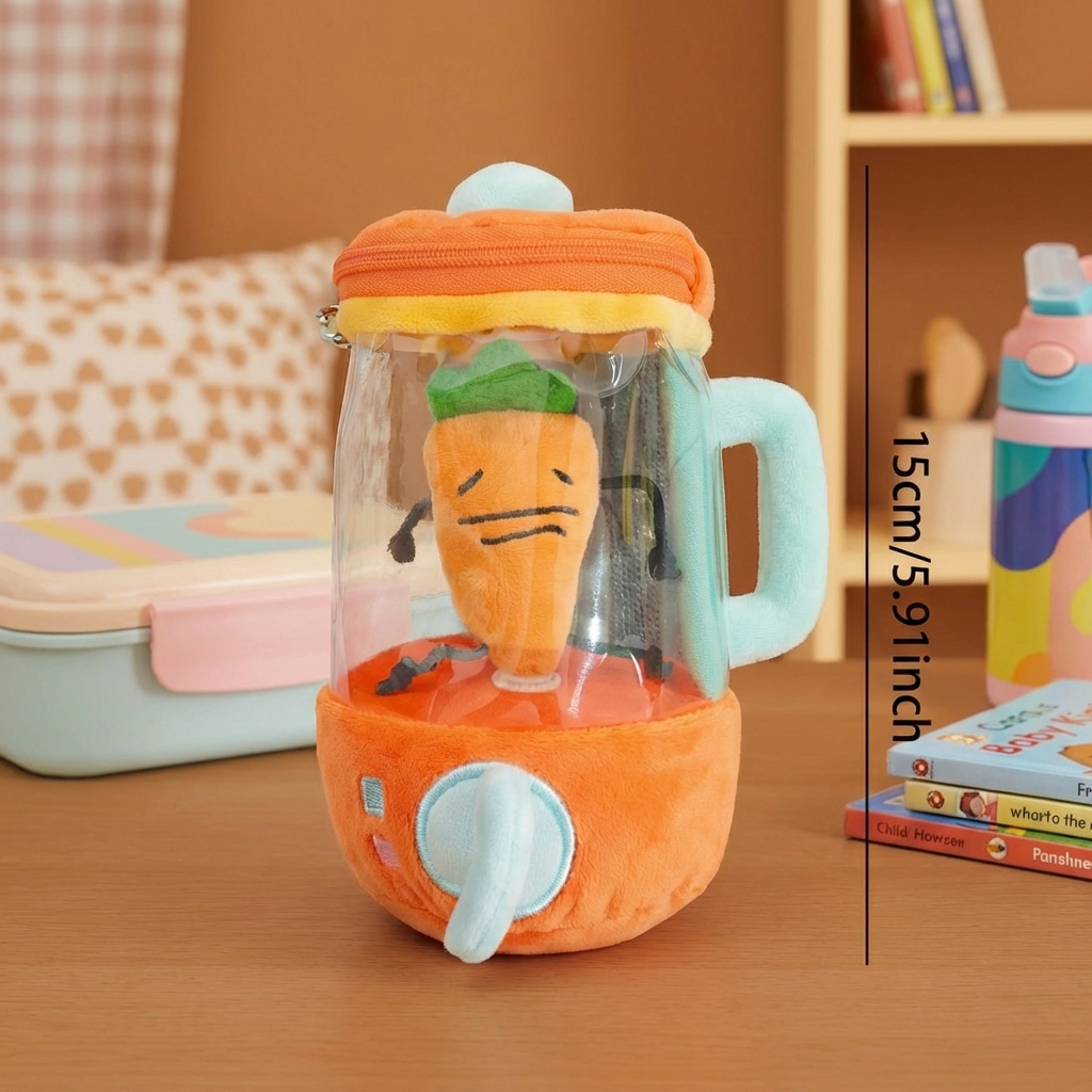 Funny Carrot Mixer Plush Toy for Kids