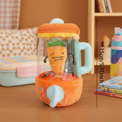 Funny Carrot Mixer Plush Toy for Kids