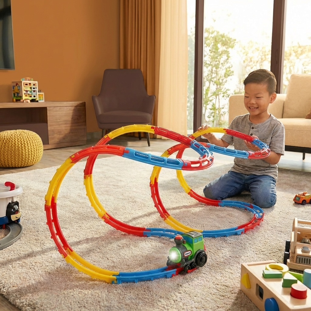 Train Roller Coaster Toy