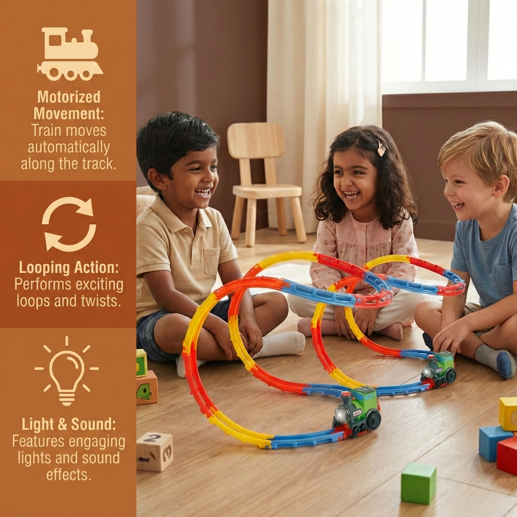 Train Roller Coaster Toy