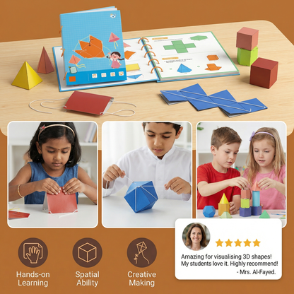 Brilliant Geometry Learning Book for Children
